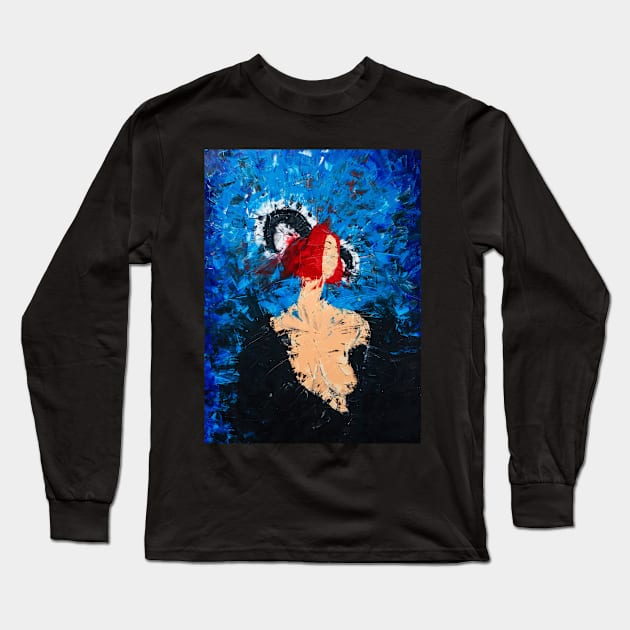 Lady Faun Long Sleeve T-Shirt by danatomashevych